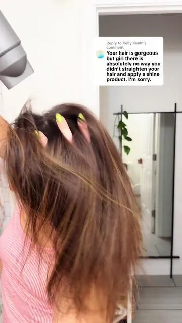 Replying to @Kelly Kuehl Hope this helps… Ultra Smoothing Hair Serum to Reduce Frizz & Deep Hydration #hairserum #smoothinghairserum #bareanatomy #hairhacks #frizzyhairhack 