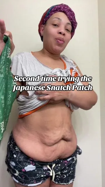 Trying the viral snatch patches and this is my second one… these are my results in real time and I’m liking what  I see!!! #tiktokshop #balancepatch #flattummy #guthealth #wellness 