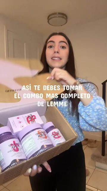 Así te debes tomar el combo más completo de #lemme con #lemmeburn #lemmecurb #lemmetone #tiktokshopspringglowup 