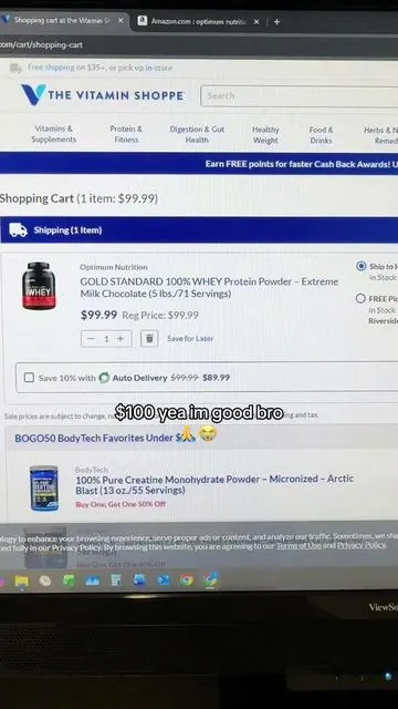 This sale never lasts so if you want to stuck up on protein now is your chance bro #proteinpowder #protein #optimumnutrition #gym #supplements 