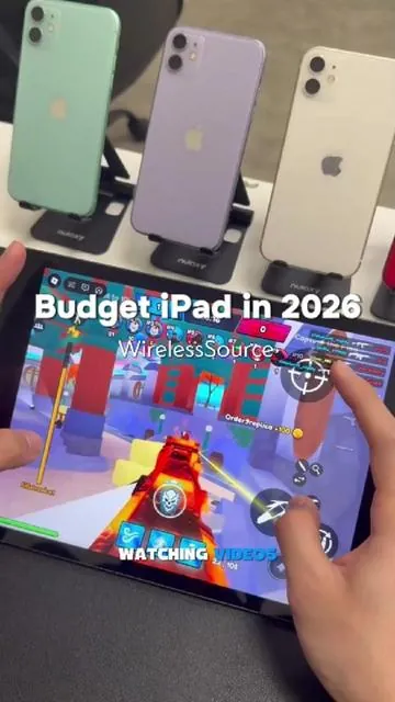 Not everyone needs the newest iPad. The iPad 6 still works well for everyday tasks and is one of the smartest budget-friendly options. #ipad #students #studentsessentials #wirelesssource #fyp #viral