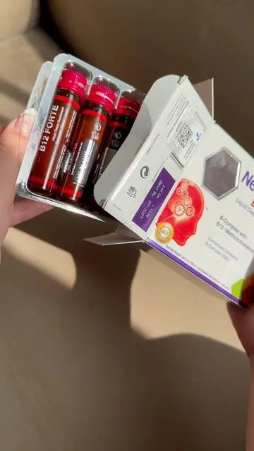 Neurobion B12 forte ⚡️ viales de vitamina b12 de rapida absorcion, ¿Las has probado?  #vitaminb12 #neurobionb12fortevitaminas #neurobion #vitamimas   Neurobion B12 Forte es un suplemento vitamínico del complejo B, formulado principalmente con una alta concentración de vitamina B12, junto con otras vitaminas esenciales del grupo B. Está diseñado para apoyar el sistema nervioso, mejorar la energía y prevenir deficiencias vitamínicas.