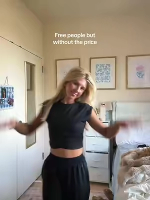 Free people dupeee! #freepeople #freepeopledupe #blackset #freepeopleset #set 