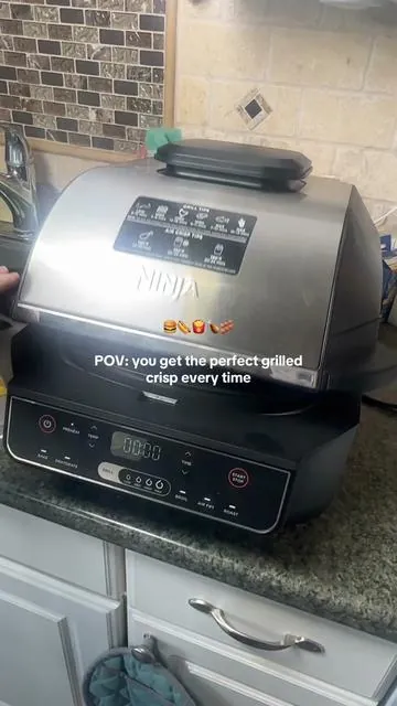This never fails to cook everything to perfection 🙌🏻✨ #ninjafoodi #ninjakitchen #ninjakitchen #airfryer #indoorgrill @Ninja Kitchen 