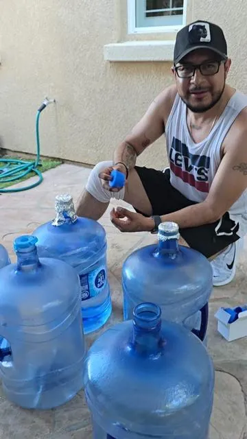 3&5 gallon water cap...tapa para garrafon de 3&5 gallones..a prueba de derrames #sigueme #perfectseal #pruebalo #tevaagustar #LIVEIncentiveProgram 