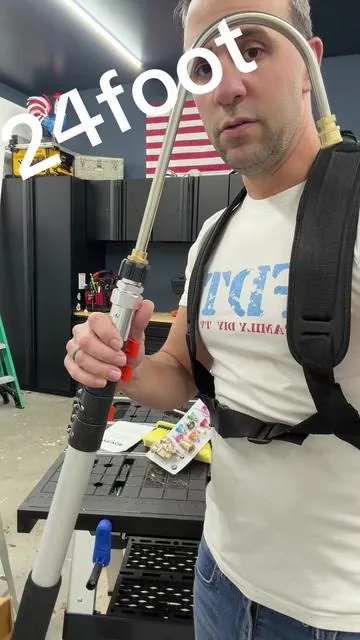 💦 Take your pressure washing game to the NEXT LEVEL 💪 The VEVOR 21FT Telescoping Pressure Washer Wand is an absolute game changer for cleaning those hard-to-reach spots — no ladder needed! 🔥 Key Features: ✔️ Extends up to 21 feet – perfect for siding, roofs & gutters   ✔️ Handles up to 4000 PSI – serious cleaning power   ✔️ Lightweight telescopic design – less arm fatigue   ✔️ Includes spray tips + support harness for better control   ✔️ Works with most pressure washers   Whether you're cleaning your house, driveway, or prepping for a paint job… this tool saves time AND your back 🙌 💡 Pro tip: Pair it with a good surface cleaner and you’ll cut your cleaning time in half! #PressureWasher #VEVOR #DIYProjects #HomeMaintenance #PowerWashing  
