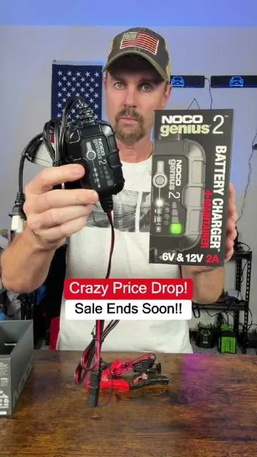 NOCO Genius 2 Battery Charger & Maintainer, 6V & 12V, Trickle Charger #tiktokshopcreatorpicks #tiktokshopspringglowup #springglowup #noco #springtok #batterycharger @nocoshop  Flash Sale, Women 30+, Women 35+, Women 40+, trending Products, Free Shipping, discount. *Final Price / Shipping may differ based on your TikTok account, available coupons, and current promotions. Always refer to product listing for up-to-date offers. Results may vary. As an affiliate, I may earn a commission from sales through this video.