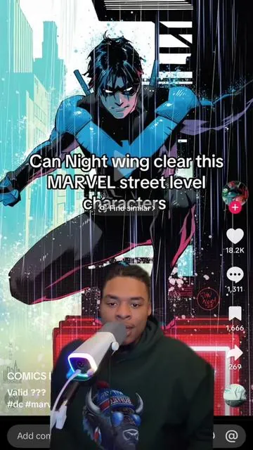 Can Nightwing clear these marvel characters? #fyp #dc #marvel #nightwing 