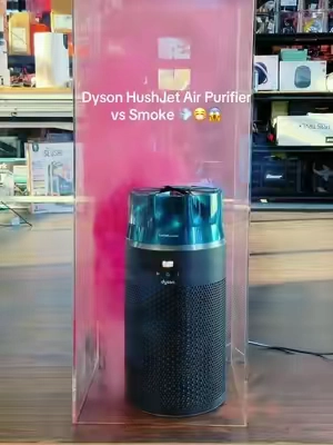Dyson HushJet Air Purifier vs. SMOKE #airpurifier #airpurifiers #allergyrelief #dysonhushjet #dysonairpurifier 