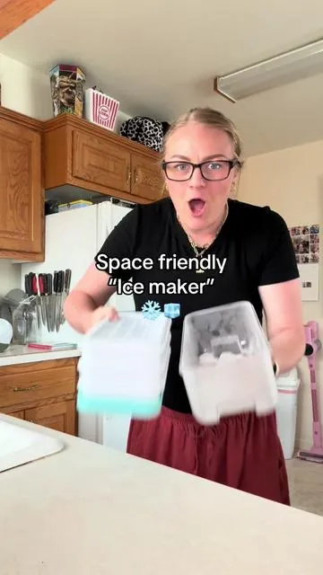 Better than an ice maker? #icecubes #ad #icemaker #ice #homemusthaves 