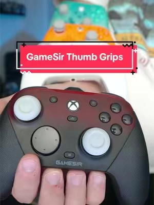 GameSir came correct with these thumb grips #controllergrips #gamesir #tiktokshopcreatorpicks #tiktokshopspringglowup #greenish 
