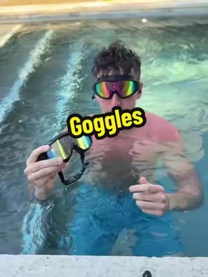 Don’t wait until you need them to get them! #tiktokshopspringglowup #goggles #swimminggoggles #pool #swimming 