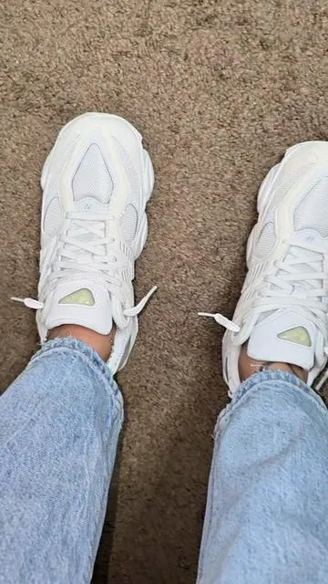 New Balance 9060 Reflection White GC9060LL Women's & GS Trendy Fashion Sneaker  #sneakers #kicks #9060 #newbalance #shoes 