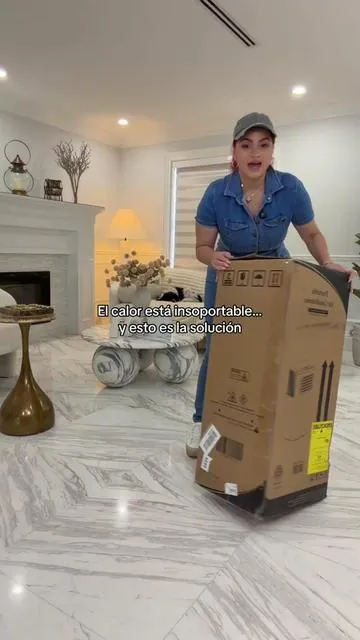 No todo el mundo tiene aire central… pero esto te resuelve 👀 Este aire portátil enfría súper rápido y lo puedes mover a cualquier cuarto ❄️ Viene con control remoto, timer y hasta modo sleep para la noche 🙌 Perfecto para cuartos, sala o apartamento sin pasar calor #portableairconditioner#airconditioner#coolingsolutions#tikTokShopSpringGlowUp#TikTokShopCreatorPicks  