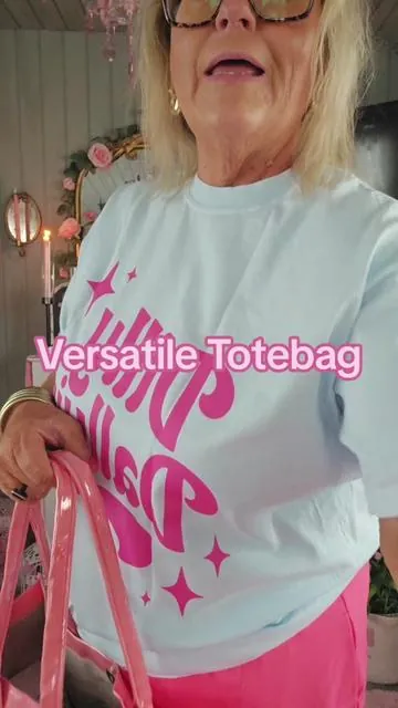 Totebag #beach #work #purse  #magneticclasp #insidepockets 