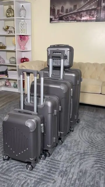 Luggage sets, TSA lock suitcase.               #luggagebag #travel #luggage #creatorsearchinsights #suitcase 