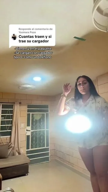 Respuesta a @Yasmara Pozo Rechargeable Ceiling Light 2-P