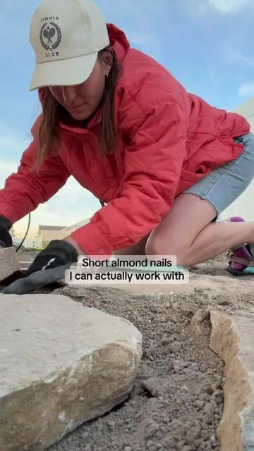 I love these extra short almond nails :). They are the ultra short almond shaped nails from @Curvlife. If you love press on nails of any length or shape you need to check this brand out! Their nail glue holds so well, application is easy, and because they come with 32 nails you’re going to be able to find your perfect fit. I’ve had my pressons on for two weeks & haven’t needed to glue any back on! Color: Blush Veil #pressonnails #nailinspo #curvlife #curvlifespring #tiktokshopspringglowup 