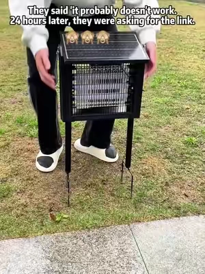 The worst part of summer? All those bugs everywhere 🦟🪰🐜 This solar-powered bug repeller makes life so much easier — it charges during the day and works automatically at night. No plugs, no batteries, no hassle! Odorless, quiet, and safe for family and pets. Perfect for your backyard, balcony, or camping trips. Enjoy a bug-free summer without the stress! #bugrepellent #solarpowered #summeressentials #outdoorliving #campinggear     