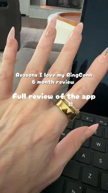 Great addition to my lifestyle journey!#smartring #wearabletech #ringconn #ringconnreview #fitnesstracker 