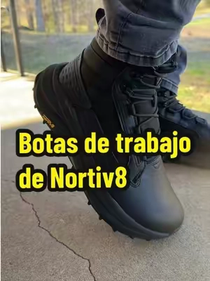 Respuesta a @Pedroparamo  botas de trabajo cómodas y ligeras de @NORTIV 8 #workshoes #tiktokshopcreatorpicks #workboots #waterproof #nortiv8 