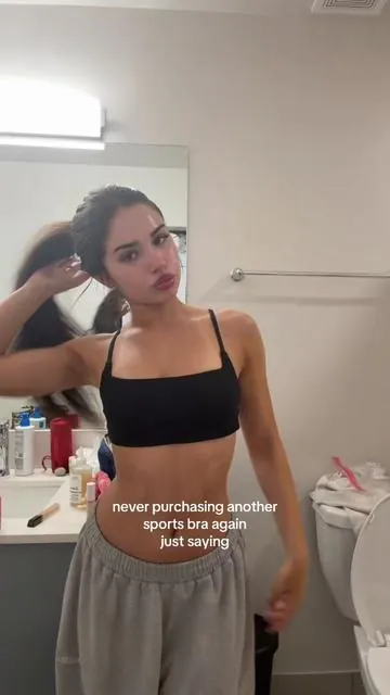 beats all my $100+ ones instantly  #gymbaddie #sportsbra #gymtok 