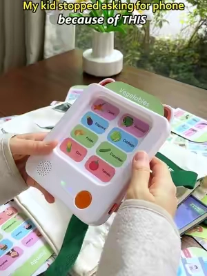 This learning machine fits perfectly into our quiet learning time. #educationaltoy #Giftidea #TiktokShopSpringGlowUp #WeeklyDeals #springbreak 