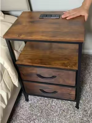 Mesita de noche  #nightstand #bedroom #dormitorio #mesita #tiktokshopspringglowup 