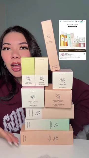 Make sure to choose the one with the eye products!! @Beauty of Joseon US I’m OBSESSED #beautyofjoseon #koreanskincare #koreanskincareroutine #glassskin #glassskinroutine 