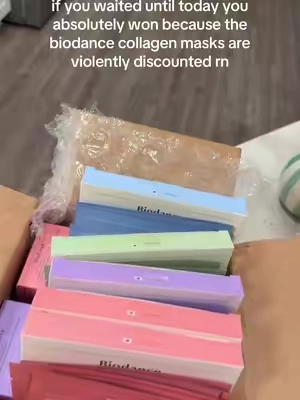 Amazing deal on these today omg… #collagenmask #biodance_collagen_mask #biodance #tiktokshopcreatorpicks #tiktokshopspringglowup 