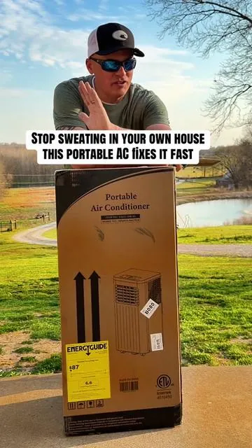 COWSAR 10000 BTU Portable AC Unit for Rooms up to 350 Sq Ft ⸻ Description: If you don’t have central air or need extra cooling, this portable AC gets it done fast. Perfect for bedrooms, garages, offices, campers, or anywhere heat builds up. Easy setup, rolls wherever you need it, and cools spaces up to 350 square feet without installing a full system. Great for summer heat, hot spots, or backup cooling when your main unit can’t keep up. ⸻ Keywords: portable air conditioner, 10000 BTU AC, room air conditioner, small room AC unit, bedroom air conditioner, garage cooling, camper AC unit, office air conditioner, summer cooling solution, easy install AC, rolling AC unit, home cooling ⸻ Hashtags: #TikTokShopCreatorPicks #TikTokShopSpringGlowUp #portableac #summerheat #homecooling