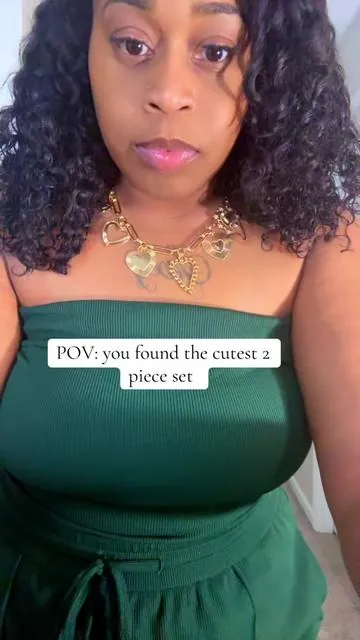 Looking for comfy & cute and affordable? This is the the set you are looking for @PrettyGarden  #prettygarden #2pieceset #greenish #TikTokShopSpringGlowUp #affordablefashion 