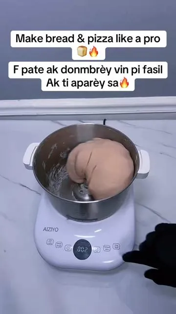 This dough mixer makes baking EASY at home 😮‍🔥 ✔️ Large 7Qt capacity (perfect for family) ✔️ Ferment function for perfect dough ✔️ Stainless steel bowl (easy to clean) ✔️ Smart touch control panel ✔️ Ideal for bread, pizza & more 🍕 No more hard mixing by hand 🙅‍♂️ Just mix, wait, and enjoy fresh homemade bread 😍 #TikTokShopFinds #KitchenGadgets #BakingAtHome #DoughMixer #Chen_Sal@IMLoord saaaa✌🏾 @Rockstar 01 @CAPTAIN⚓️ @StephieBenie 