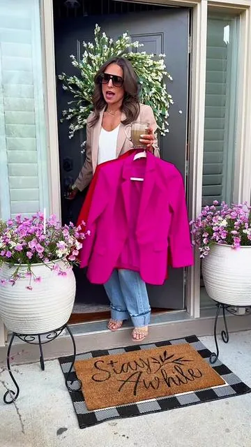 #blazer #tiktokshopspringglowup #greenish #fashion #womensfashion 