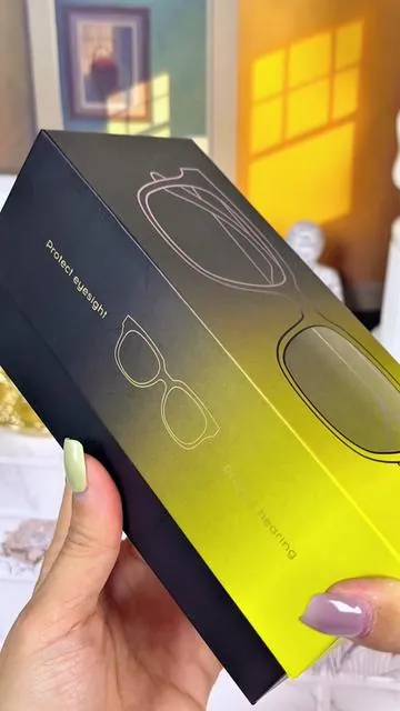 👀✨Built-in mic + speakers—perfect for business trips, travel, and daily commute#BlueLightProtection #WearableTech #TravelGadgets #VUBSmartGlasses #DigitalGoods 