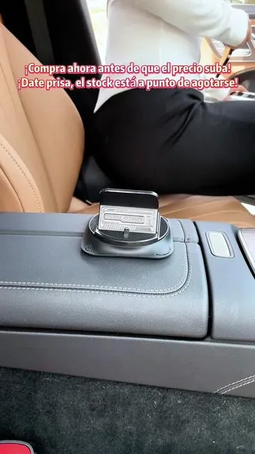 ¿Todavía no encuentras el soporte de teléfono ideal para tu coche? Este es perfecto para ti. #carmount #car #wirelesscharging #tiktokshop #tiktokmademebuyit