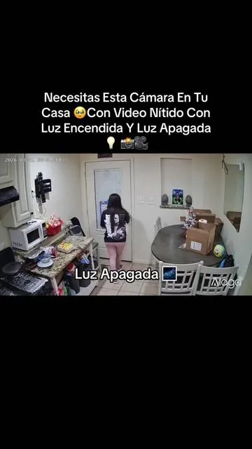 Cámara De Seguridad Con Imagen nítida De Día O De Noche 🌠🌌#camara #camaradeseguridad #grabando #viral #parati 