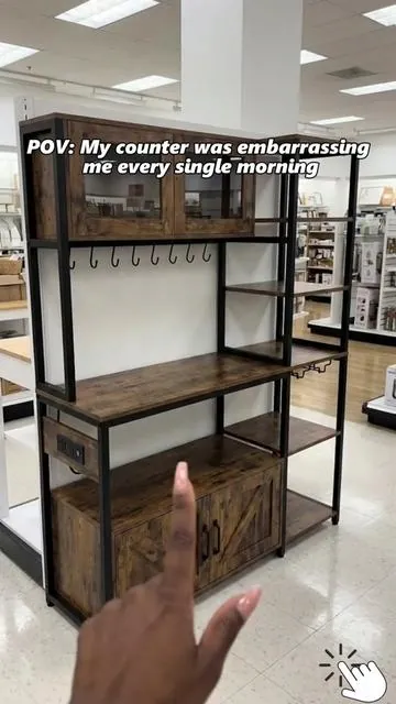 POV: my counter was embarrassing me every single morning #sale #furniture #luxury #kitchen #led 