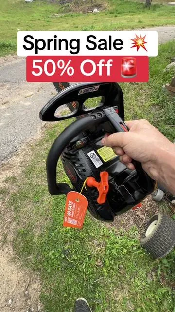 NEOTEC 25.4cc 12'' Top Handle Gas Chainsaw NCS2500E, 2-Stroke Lightweight Portable, Easy Start, Fuel-Efficient for Tree Cutting & Wood Pruning, Ideal for Women & Elderly Users. #tiktokshopcreatorpicks #tiktokshopspringglowup