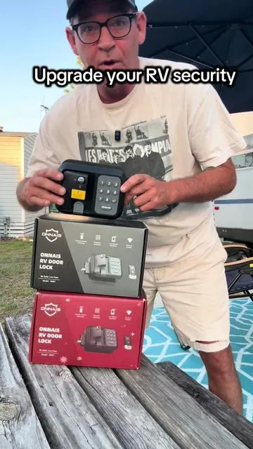 An RV keyless entry door lock makes life on the road way easier—no more digging for keys or worrying about getting locked out. With a secure keypad and remote access, you get both convenience and peace of mind. Simple to install and a huge upgrade for any camper or travel trailer.
