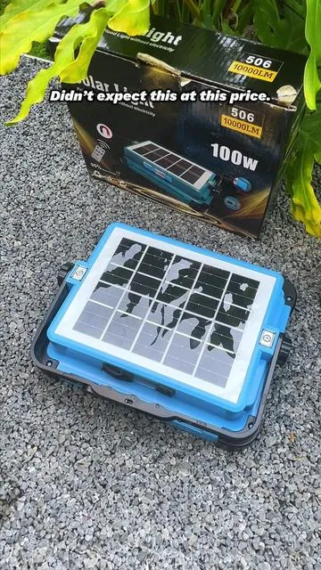 I didn’t think I needed this… until the power went out. #powerbank #emergencylight #solarcharger #poweroutage #fyppppppppppppppppppppppp 506-0327-5-ccy 