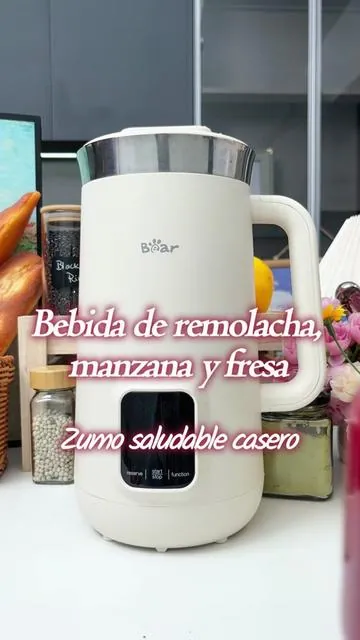 Si quieres empezar a tomar zumos saludables de frutas y verduras pero no sabes por dónde empezar, puedes seguir mis recetas — espero que te sean útiles. (En cada vídeo, escribo la receta detallada en pantalla.)#dealsforyoudays  #bearelectric #nutmilk #healthy #Greenish