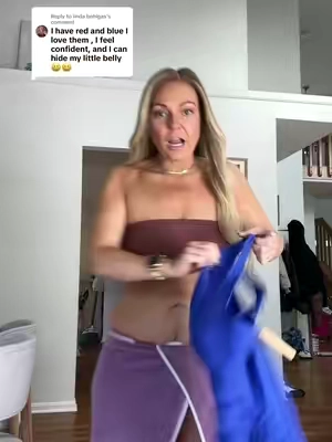 Replying to @linda bohigas thank you for commenting this bc I ordered the blue one asap! And don't judge me.. I NEEDED it! lol #apronbelly #shapewearswimsuit #shapellxnewarrivals2026 #curvyfashionblogger #tiktokshopspringglowup 