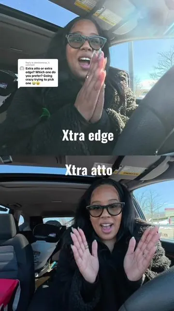 Replying to @demidaminaa_ xtra edge vs the xtra atto @Xtra Direct #tiktokshopspringglowup #tiktokshopcreatorpicks #xtraedge #xtraatto #vloggingcamera 