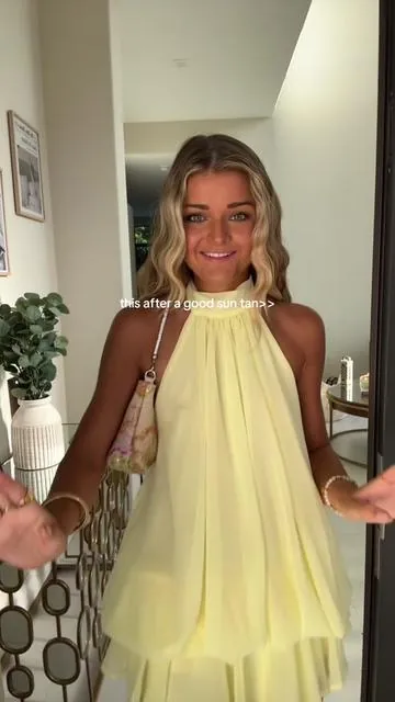 Wearing on repeat this year #summerdress #springdress #greenish 
