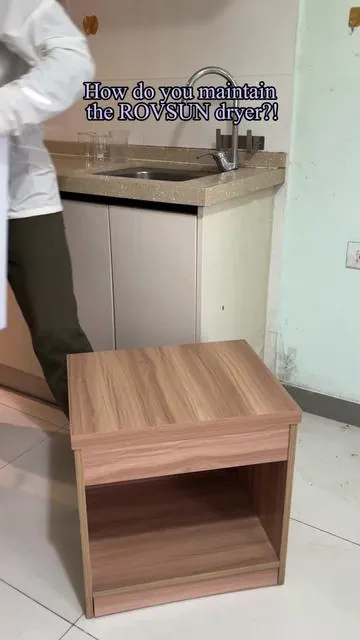 The maintenance and use of the dryer are very simple! The price is not expensive either! Apartment life is very necessary!#tiktokshop #rovsun #dryer#enjoylife #fyp 