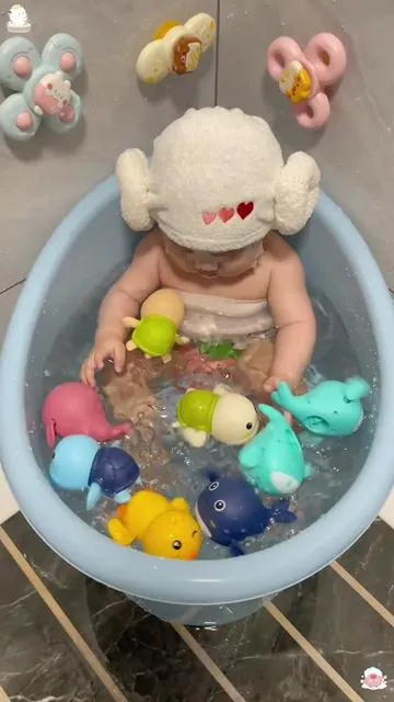 1 really want to recommend this bathing toy to you. There are children at home. Children don't like to take a bath. They cry when they take a bath. Be sure to look at this children's bathing toy, so that the baby likes to take a bath. It doesn't cry or make a fuss when taking a bath. And it's super safe. You don't need to plug it in or charge. The most important thing is that the price is really great and cost-effective now! #funs #familytime #toy#tiktok
