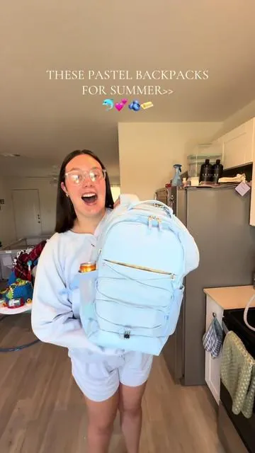 Loveeeee #pastel #backpack #bag #spacious #cute