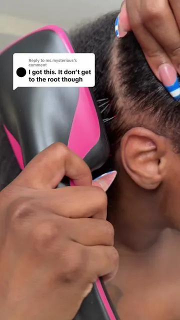 Replying to @ms.mysterious dries roots FAST, kid-approved for tender scalps! 🔥 Works on ALL hair types. 👇 #HairDryerBrush #MomHairHack #BudgetBlowout #TikTokShopDeals #RootDryingFix”