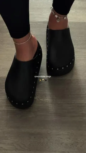 The Crocs Dylan Clogs..  #crocsdylanclog #crocs #crocsgang #fyp 